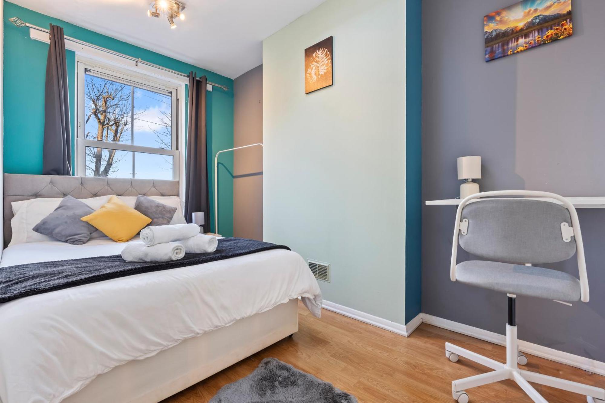 Comfy 4Br House Close To Subway Londra Dış mekan fotoğraf
